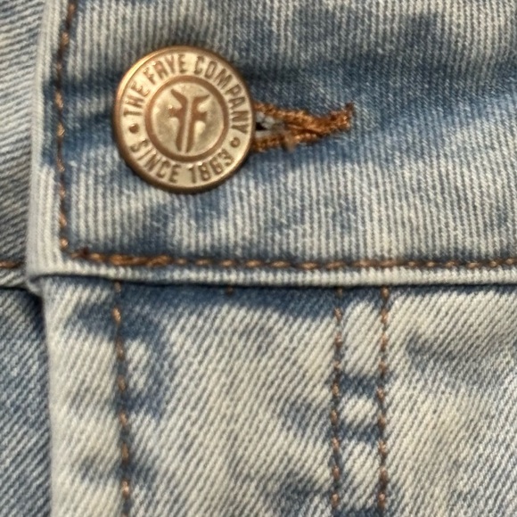 Frye Women’s Jeans Size 8 29 Light Wash High Rise Straight Leg Stretch - Picture 4 of 11